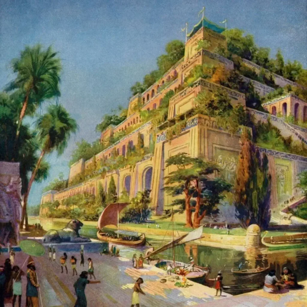 Seven wonders of the world: The Hanging Gardens of Babylon