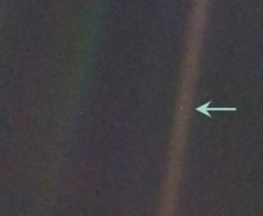 Pale blue dot