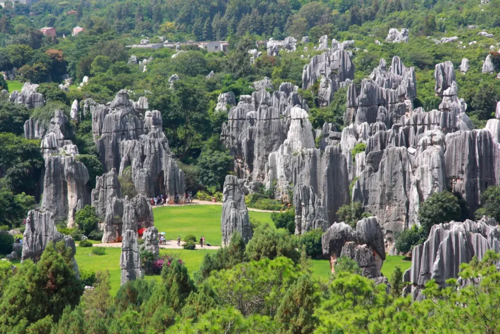 Natural wonders: Stone Forest