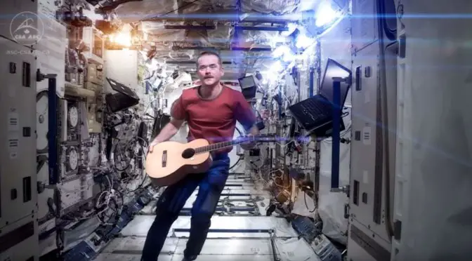 Chris Hadfield - Space Oddity - International Space Station cover