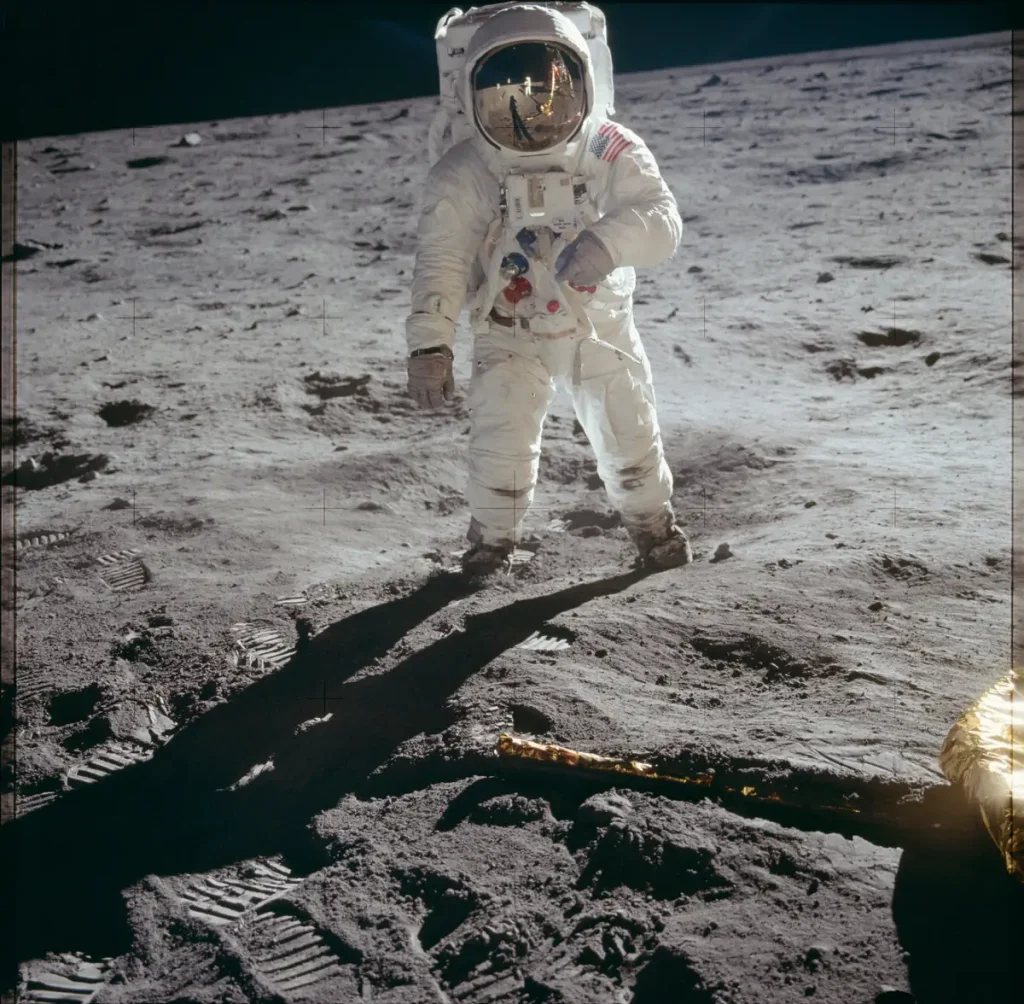 Apollo Program - Apollo 11 Astronaut Buzz Aldrin on the Moon