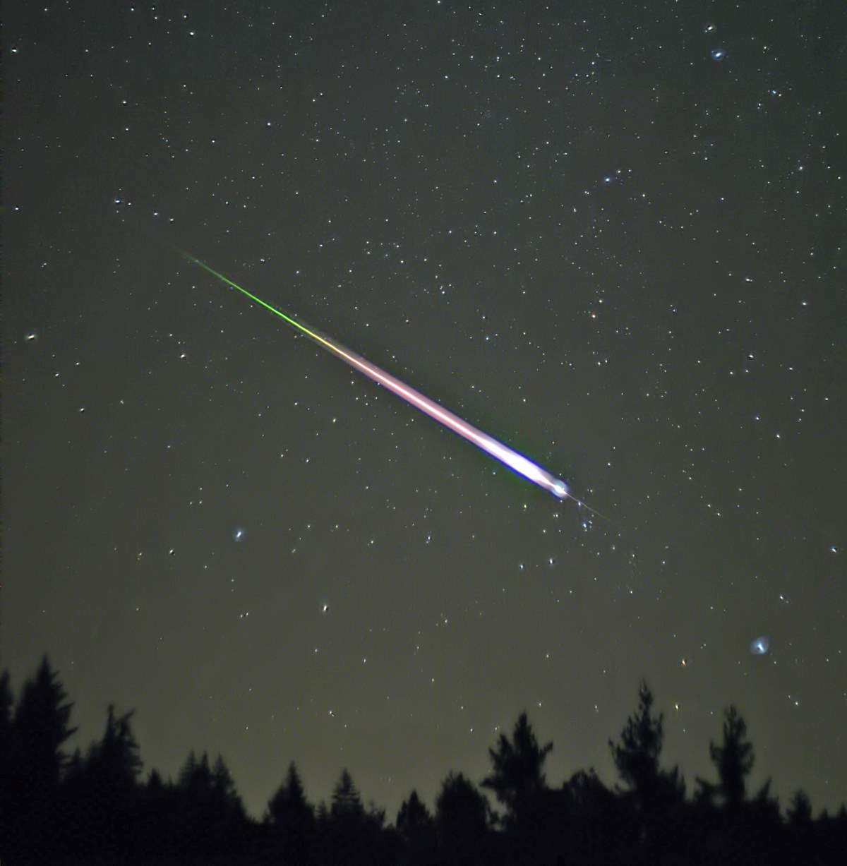 Earth & Solar System Facts: A Leonid meteor