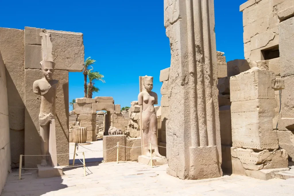 Driest places in the world: Karnak Temple in Luxor, Egypt
