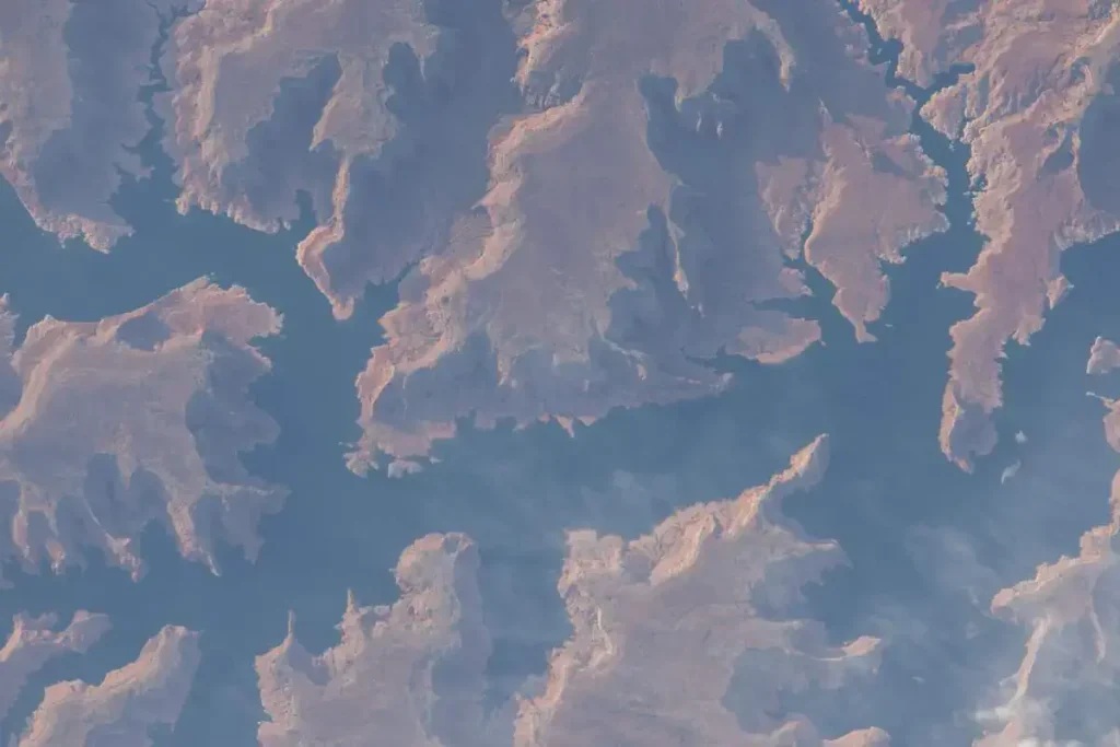 Lake Powell from the International Space Station, May 8, 2015