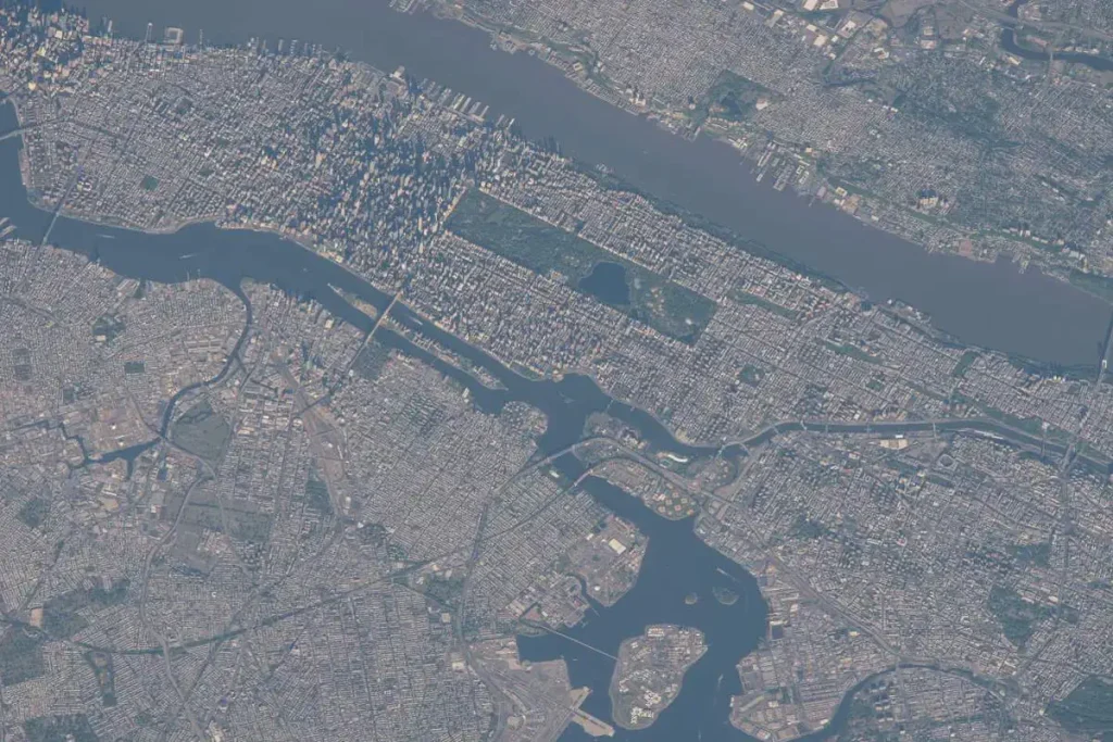 New York From International Space Station, May 23, 2015