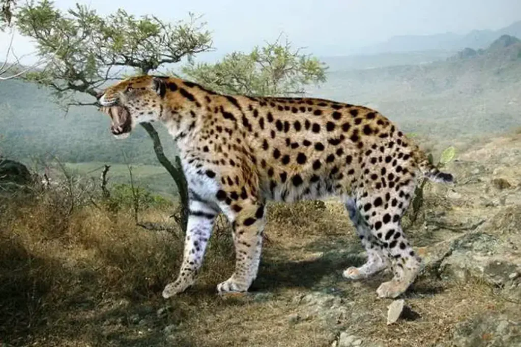 Largest prehistoric cats: Xenosmilus hodsonae