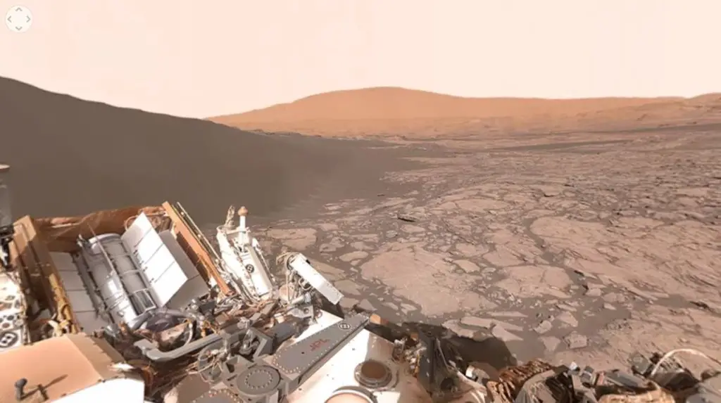 NASA has released a 360-degree interactive image of Mars - Mars surface (NASA, Curiosity)