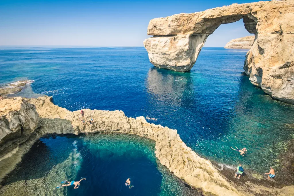 Recently lost natural wonders: Azure Window, Malta