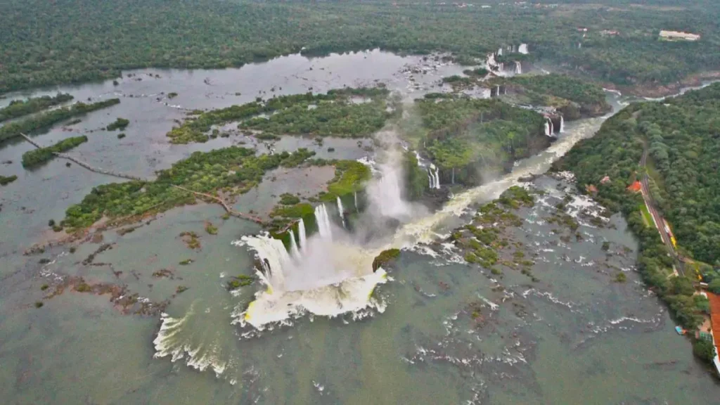 Recently lost natural wonders: Guaíra Falls
