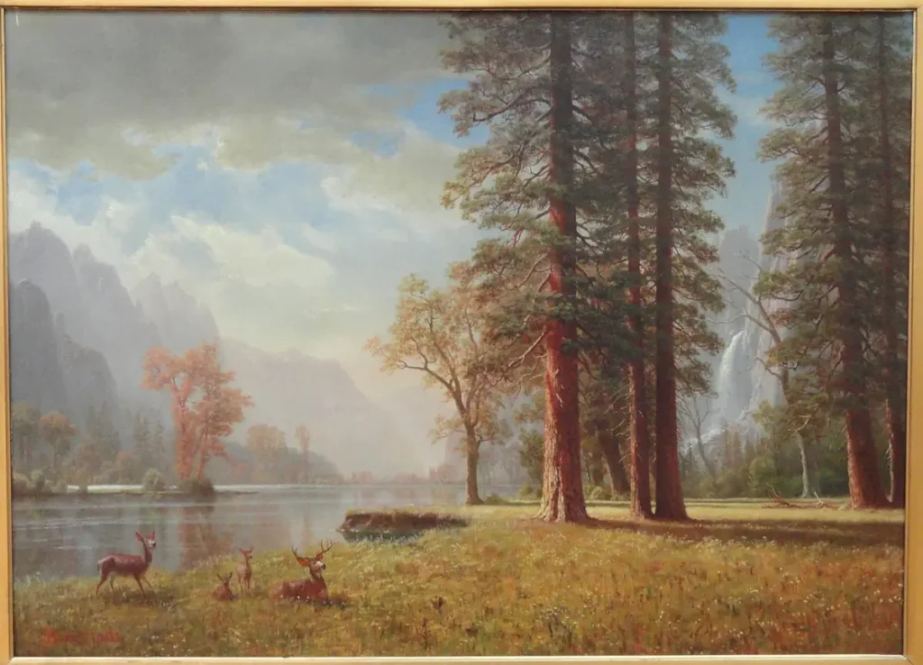 Recently lost natural wonders: Hetch Hetchy Valley by Albert Bierstadt