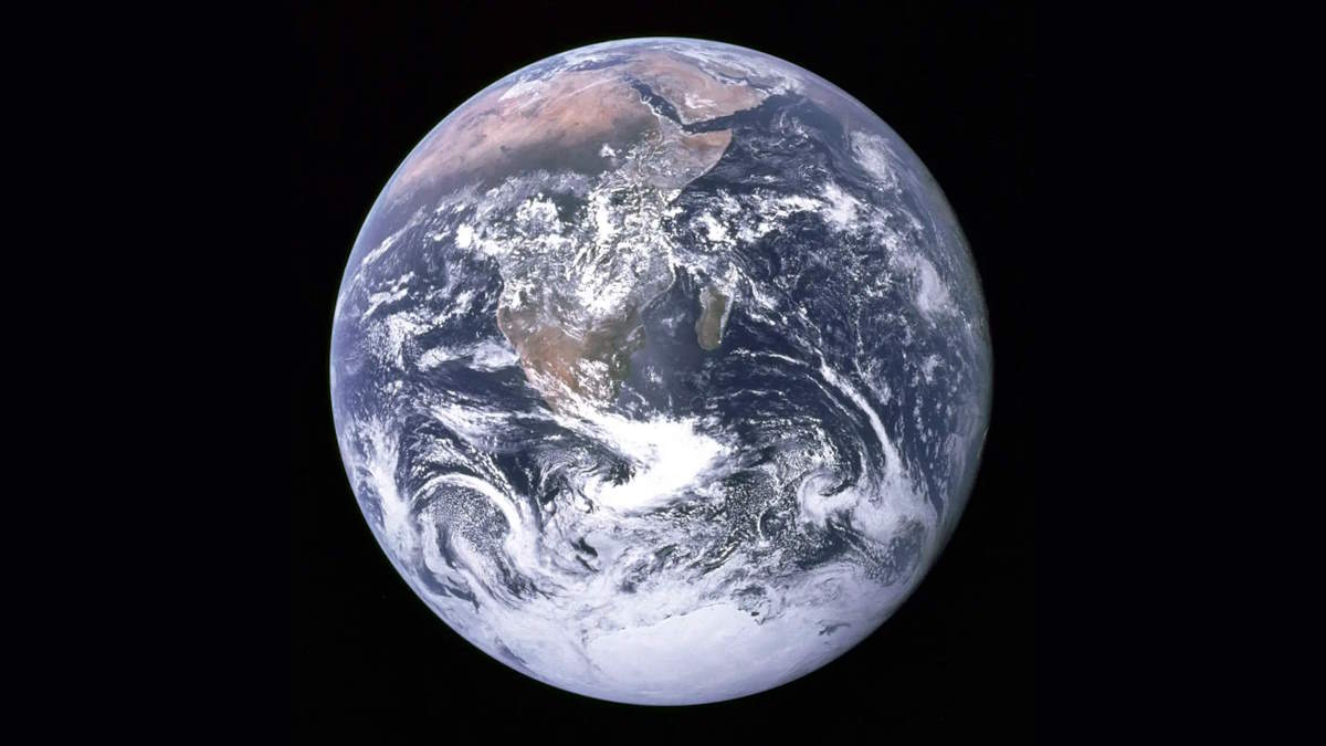 The Blue Marble: Apollo 17 Earth image