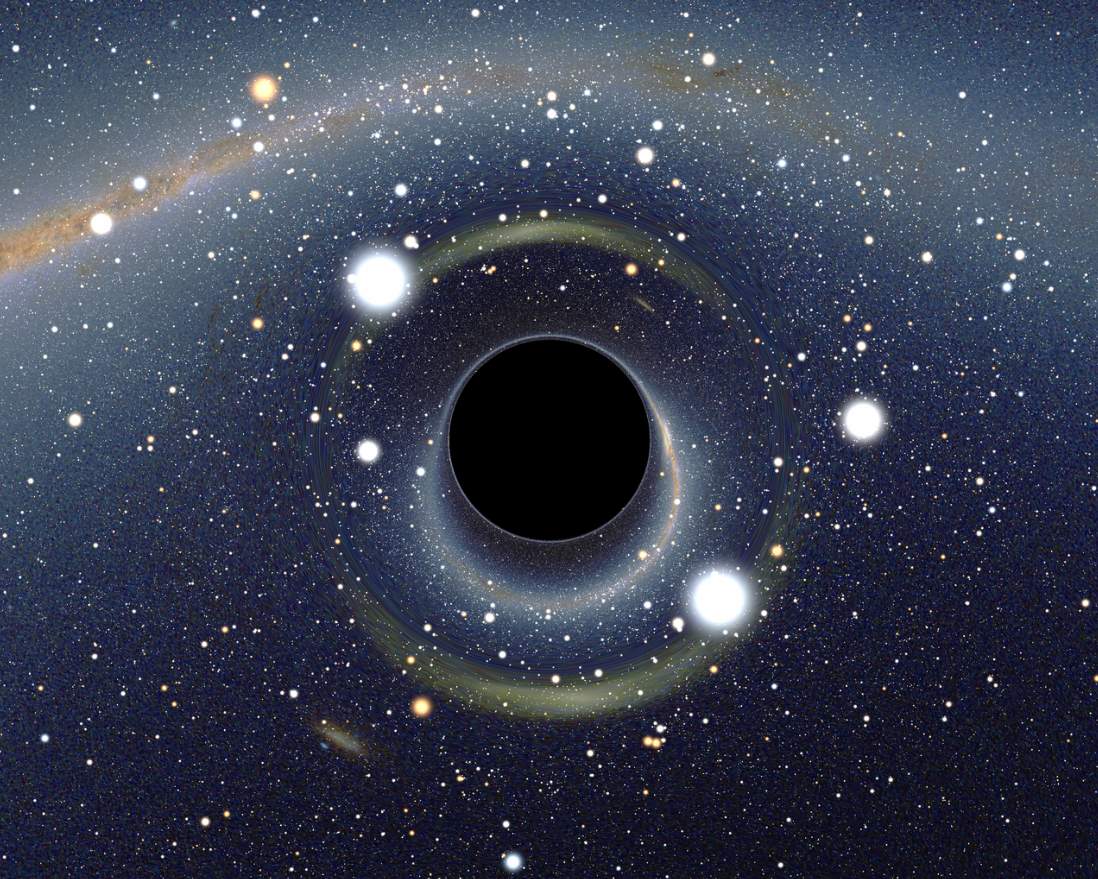How Earth could die: A black hole