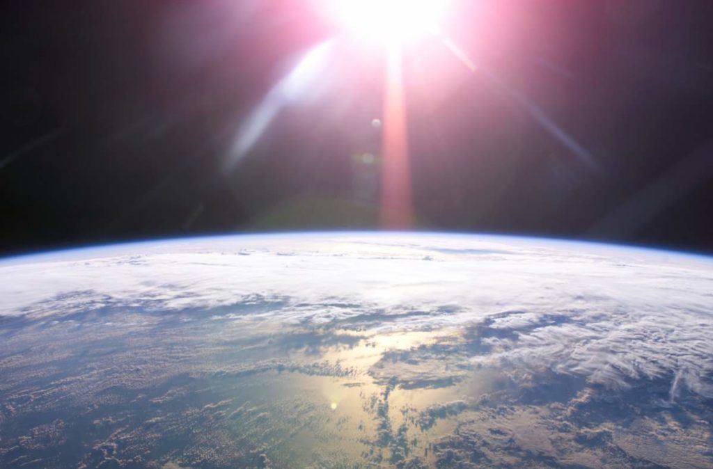 Sunrise from space (NASA) - Earth will never be tidally locked to the Sun