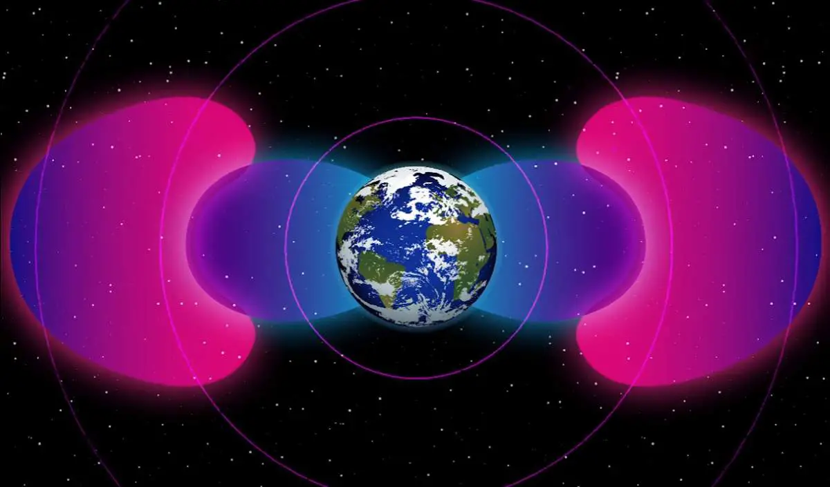 NASA's Van Allen Probes Spot Human-Made Barrier Shrouding Earth