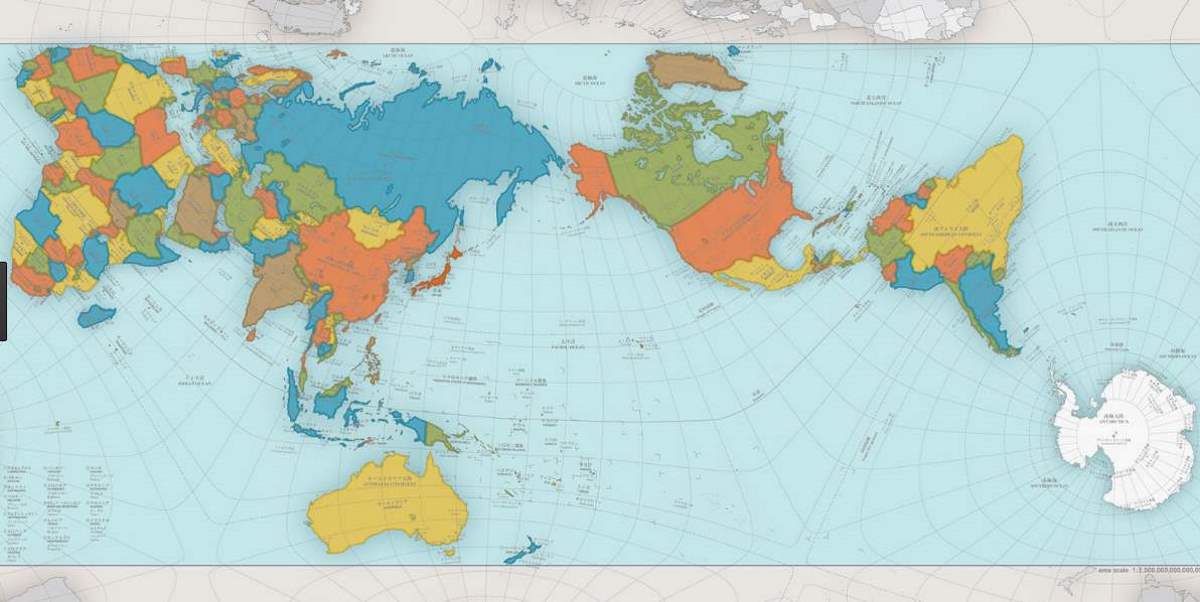 Most Accurate World Map: the AuthaGraph World Map