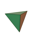 A rotating Tetrahedron