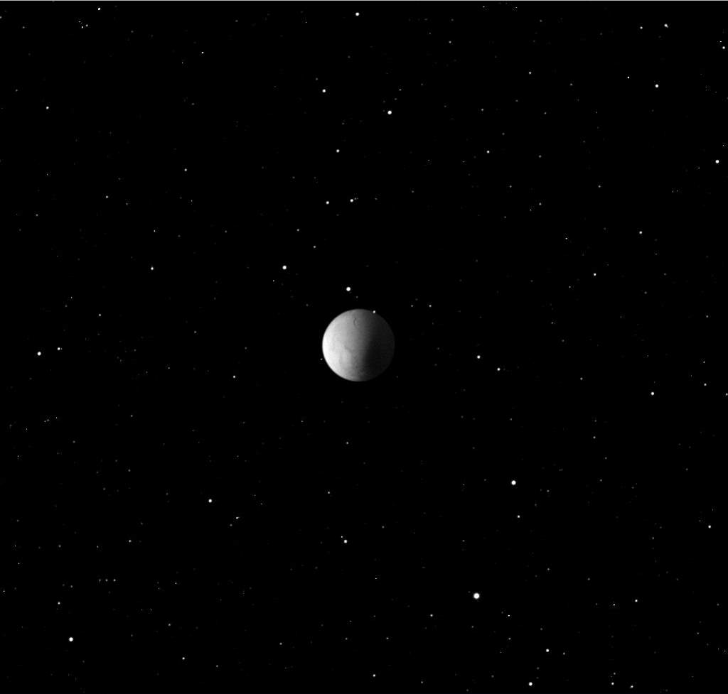 Enceladus, Cassini image (October 9, 2008)