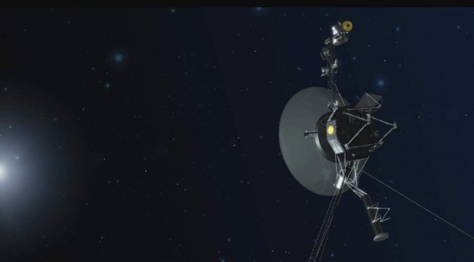 Voyager 1 in Deep Space (Artist Conception)