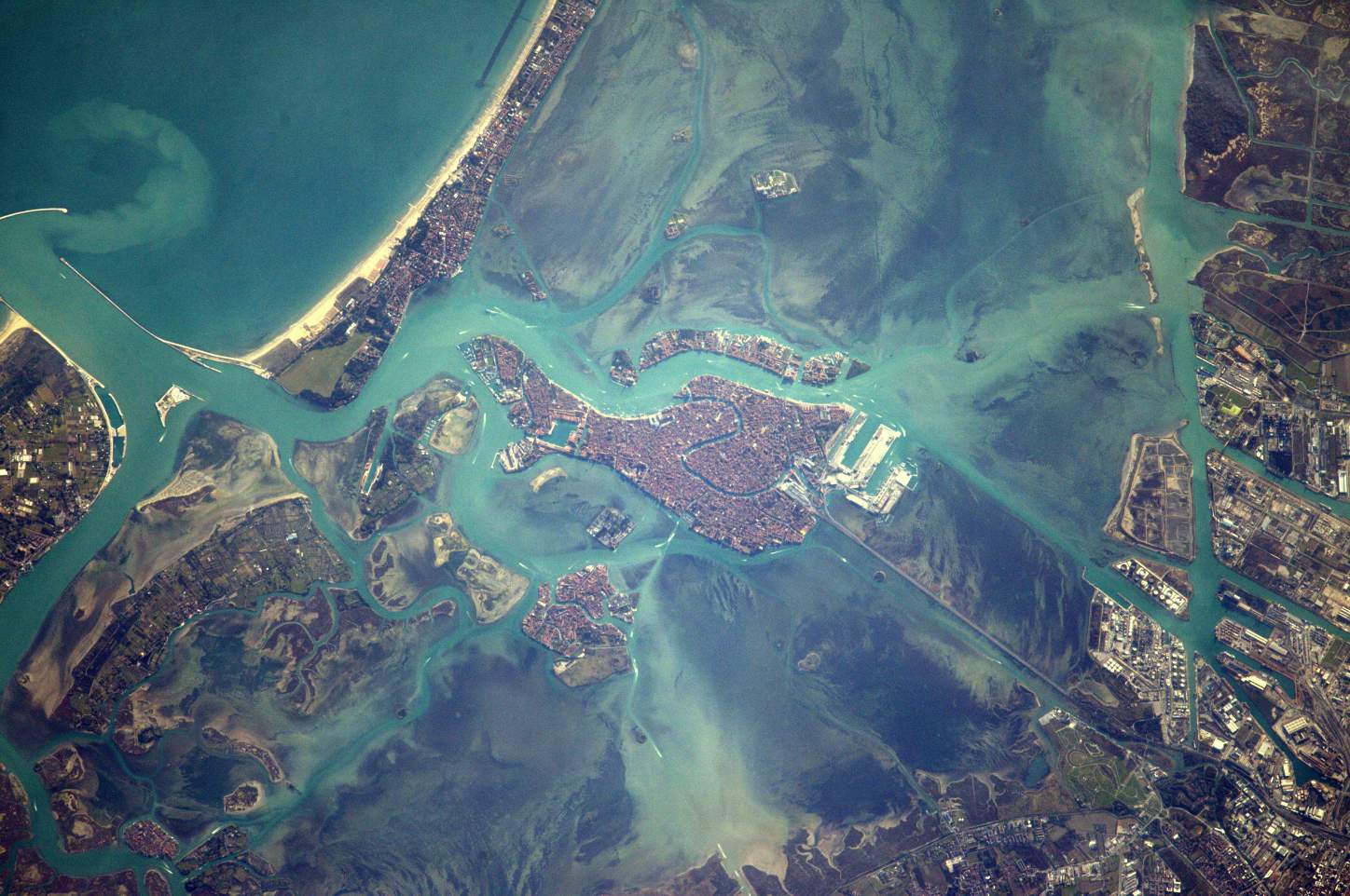 Space Station Flight Over Venice. February 14, 2017