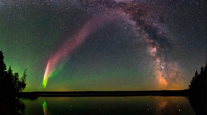 NASA identified an aurora-related celestial phenomenon STEVE with the help of citizen scientist program