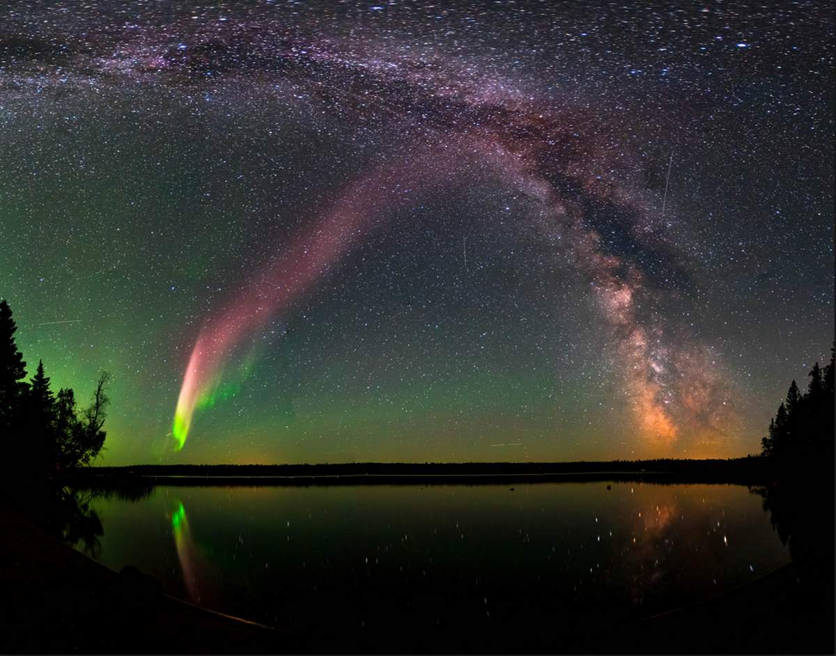 NASA identified an aurora-related celestial phenomenon STEVE with the help of citizen scientist program