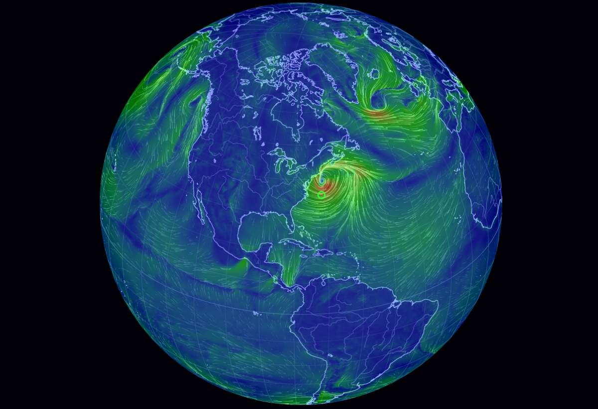 Earth Wind Map screenshot