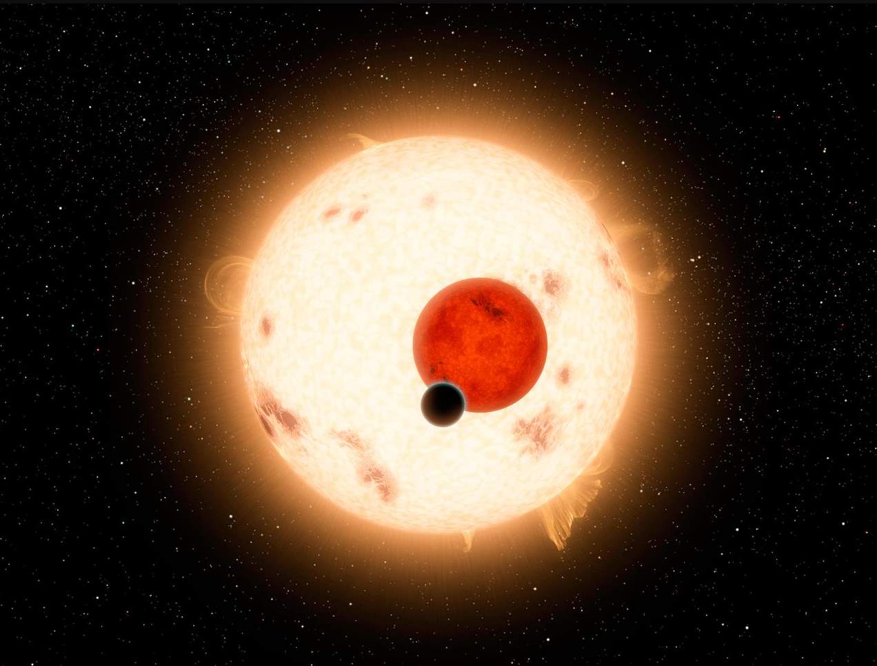 Exoplanet Travel Bureau by NASA: Kepler-16b artist conception
