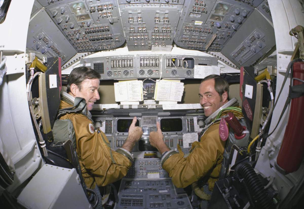 Space Shuttle Columbia - Flight Deck