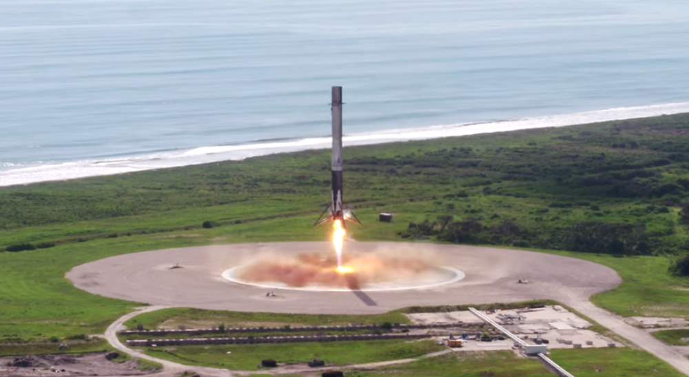 Making life multiplanetary: SpaceX propulsive landing test