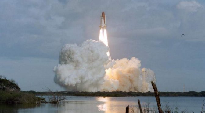 TDRS-6 launch on January 13, 1993 (featurd image)
