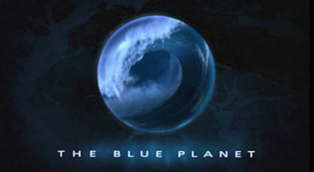 The Blue Planet series title card from UK broadcast.