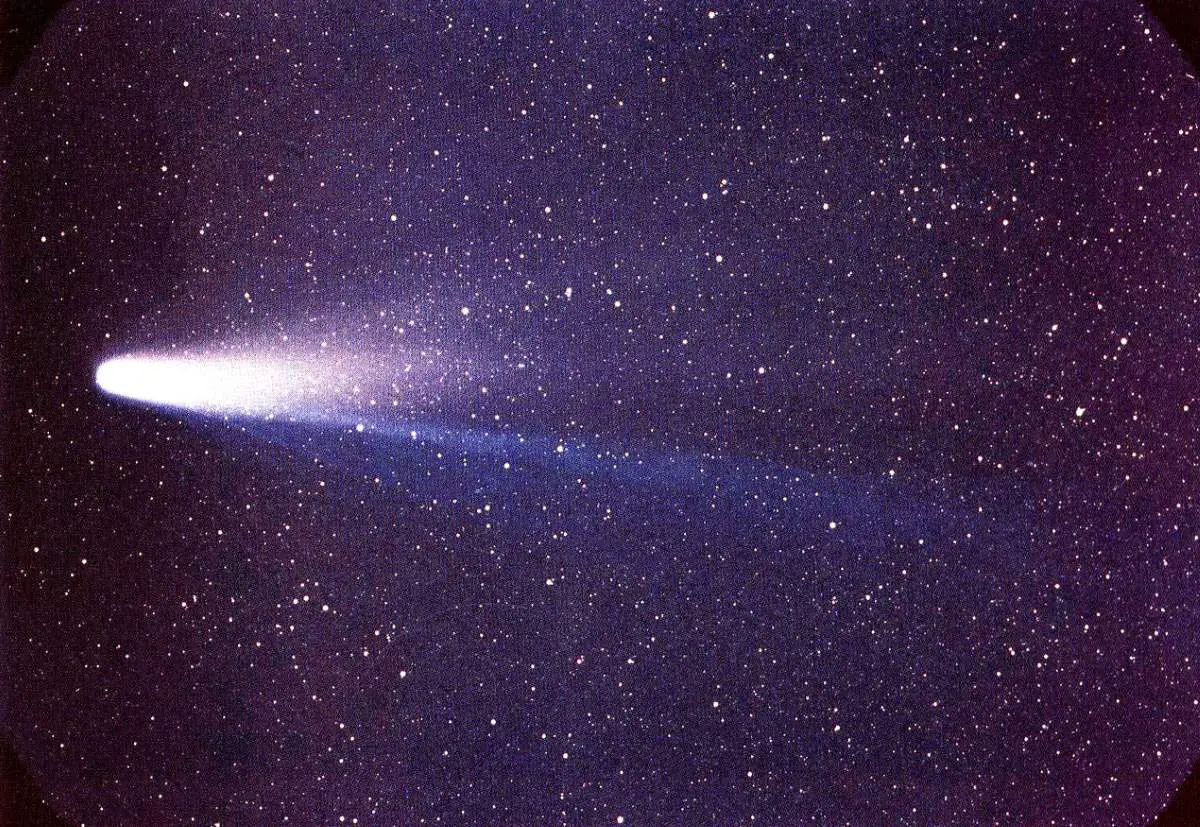 Halley's Comet in 1986