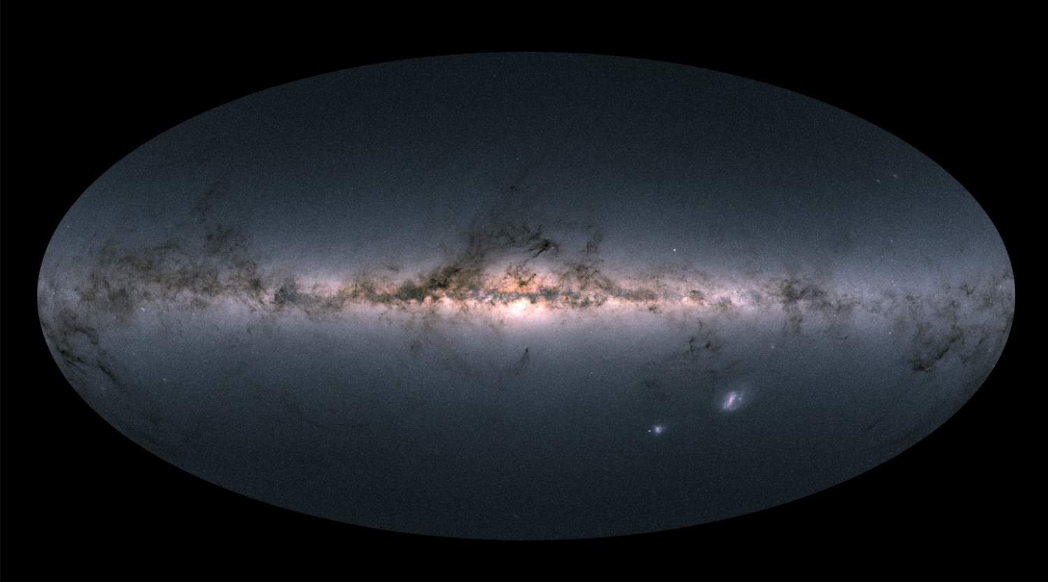 Most Detailed Map of Milky Way Galaxy by Gaia Spacecraft. April 2018.