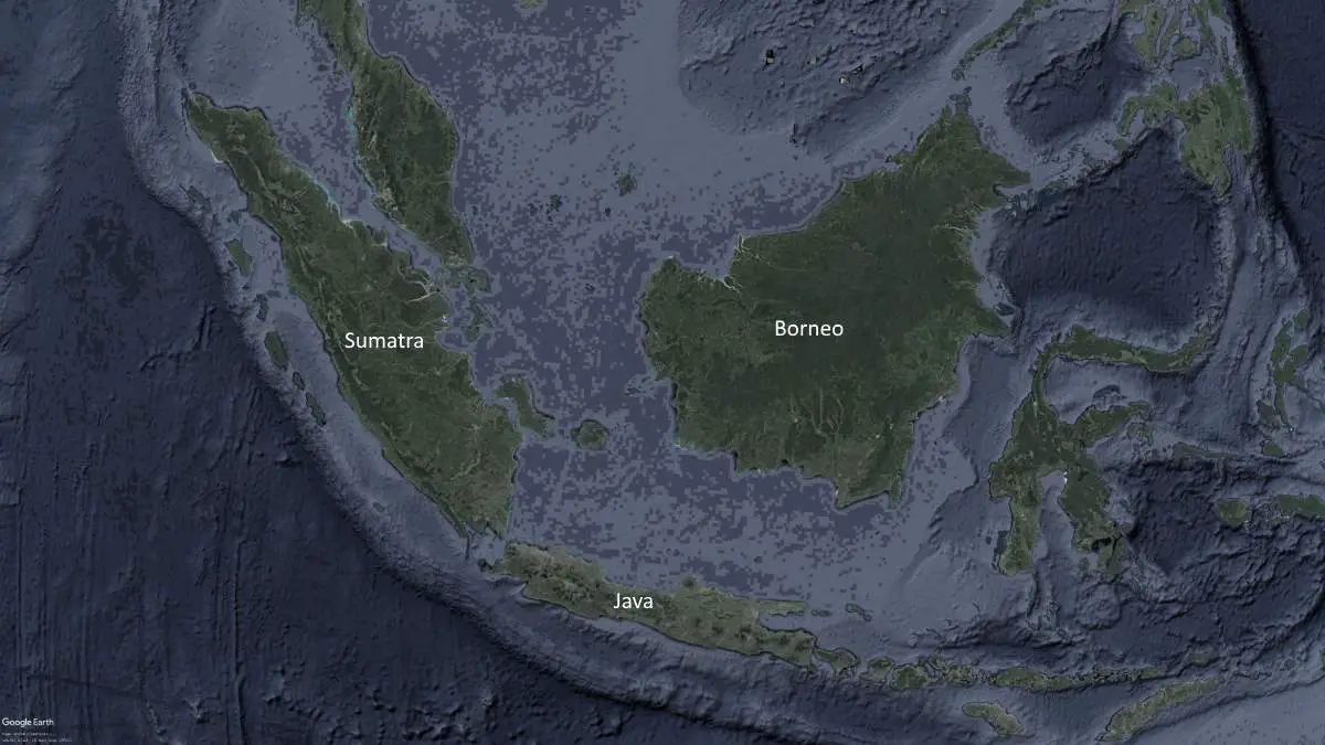Largest Islands on Earth: Borneo, Sumatra, and Java