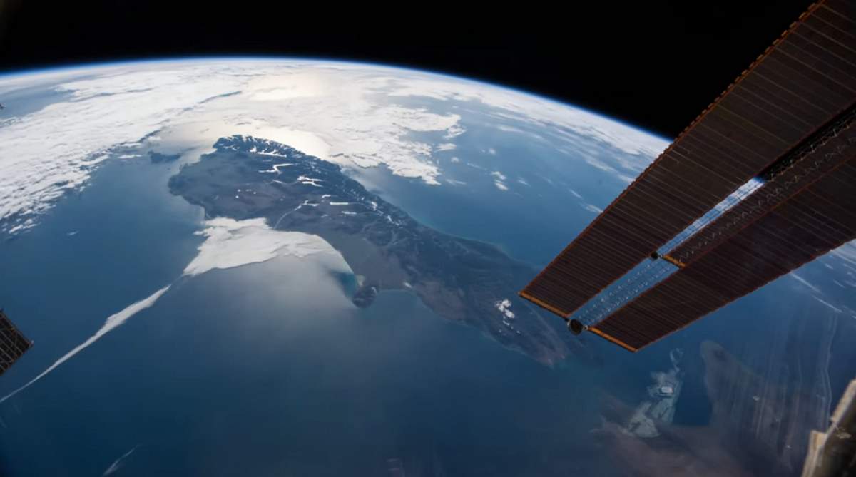 ISS passes over New Zealand
