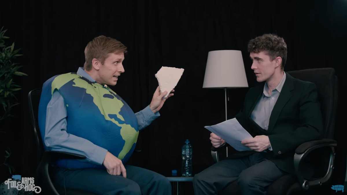 Awkward Interview with Planet Earth - Foil Arms and Hog