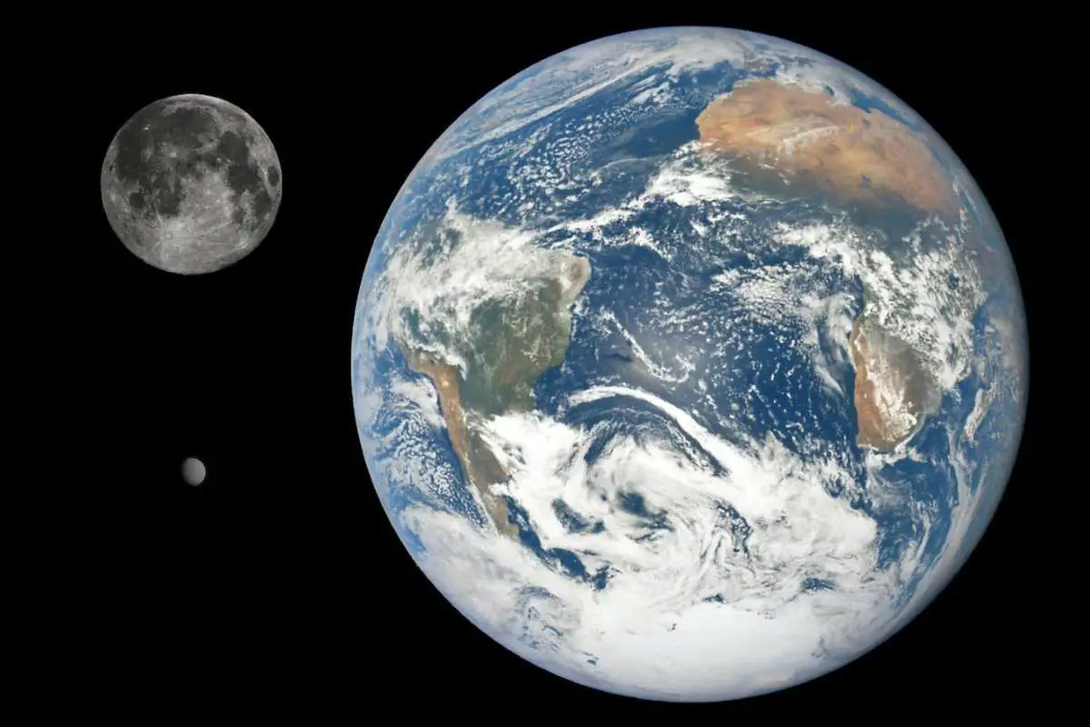 Earth-Moon-Farout size comparison