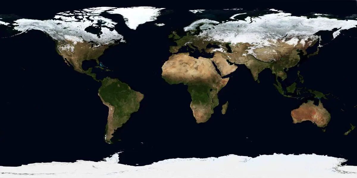 Snow cover of Earth