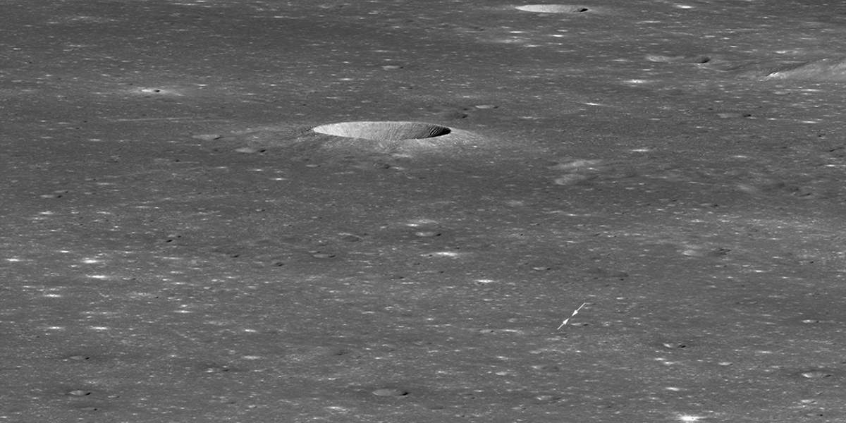 Chang'e-4 from LRO (January 30, 2019) (cropped)