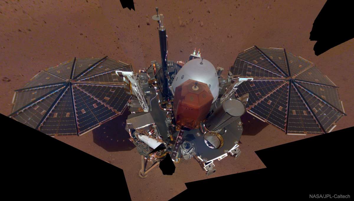 Mars weather service by InSight lander