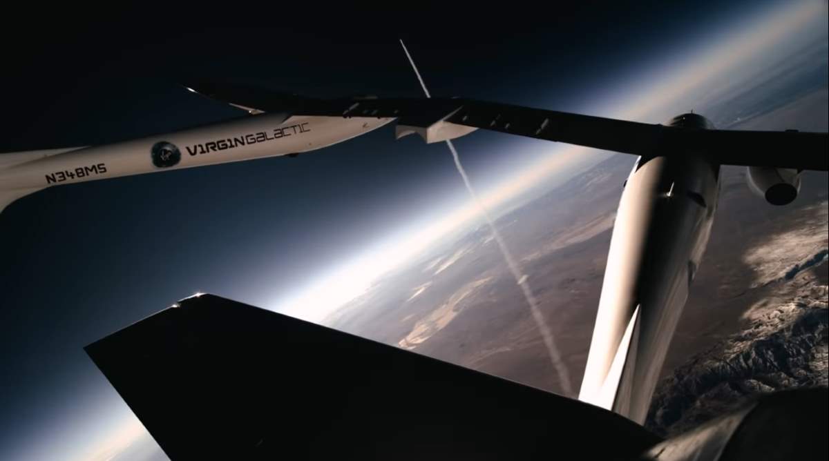 VSS Unity's Second Suborbital Spaceflight