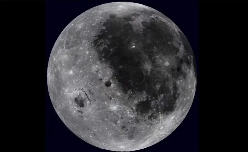 Photo of the far side of the moon