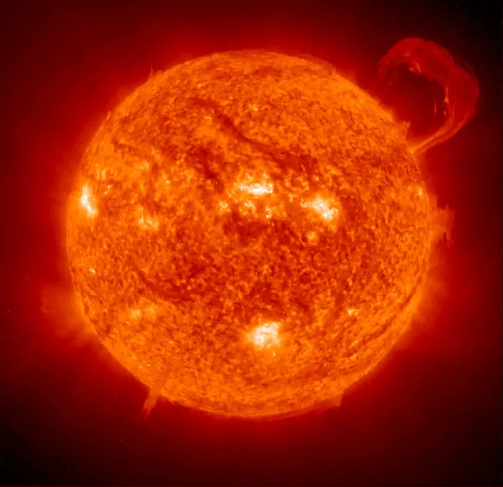Things that make life on Earth possible: Sun in space