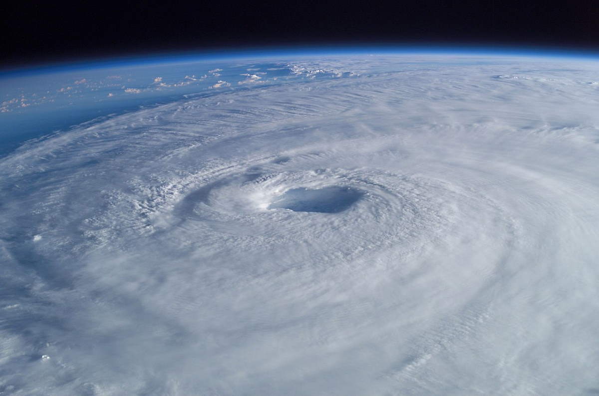 Hurricane Isabel (2003) from the ISS