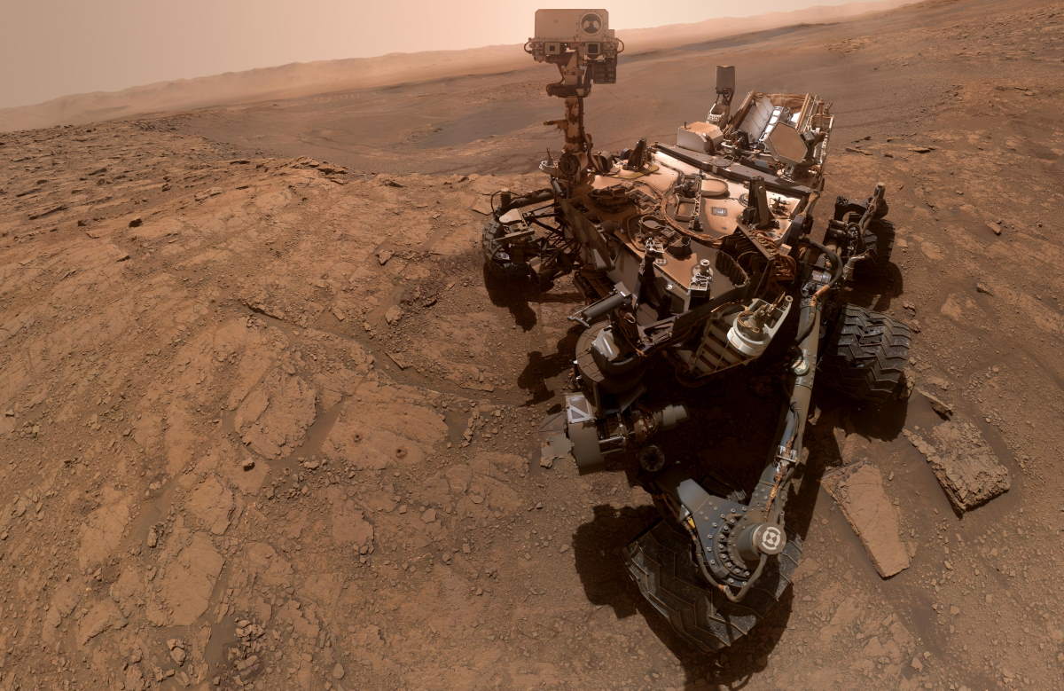 Curiosity Rover selfie (October 11, 2019)