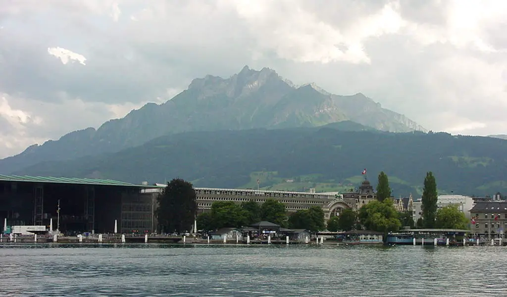 Mount Pilatus above Lucerne