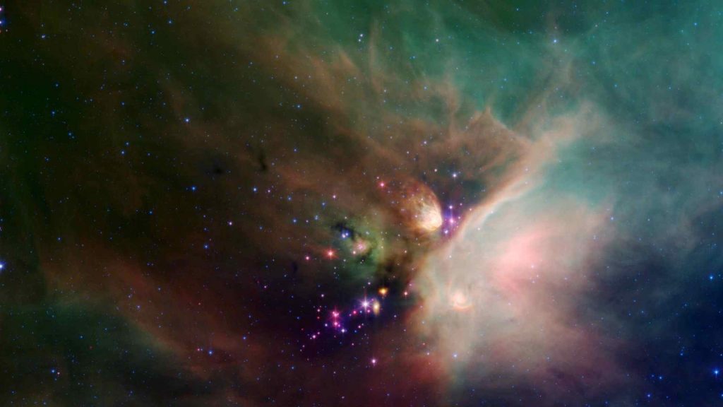 The oldest material on Earth - Rho Ophiuchi dark cloud