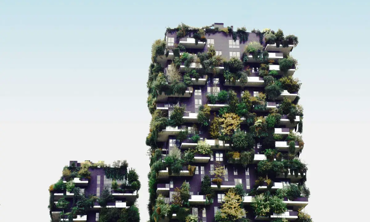 Green buildings - Bosco Verticale, Milan
