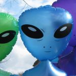 Inflatable aliens