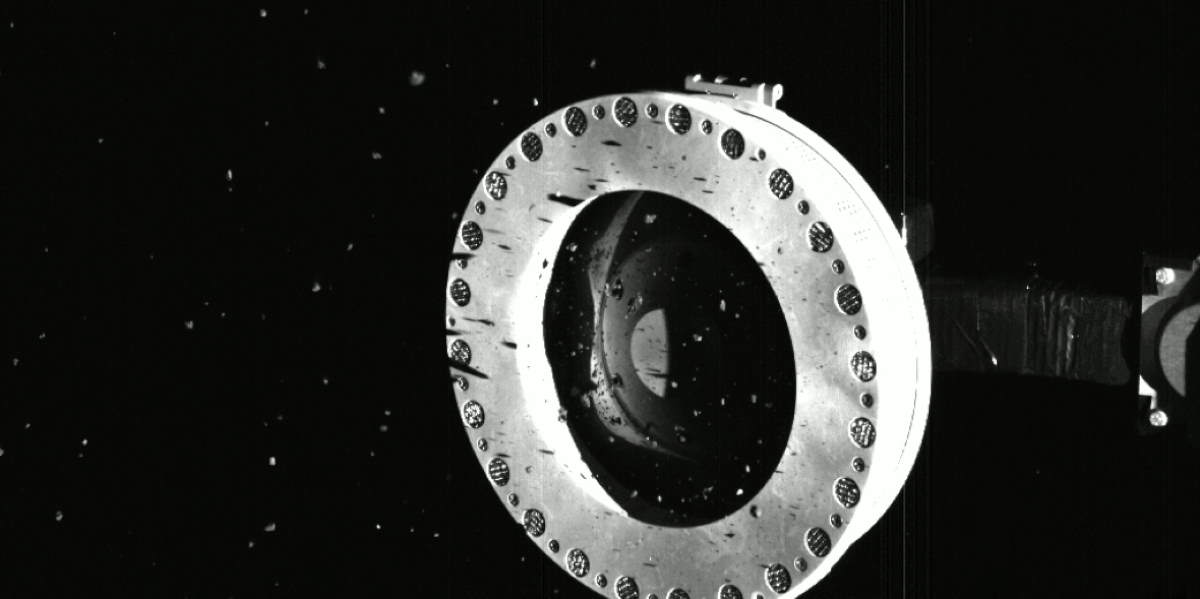NASA's OSIRIS-REx collects asteroid material